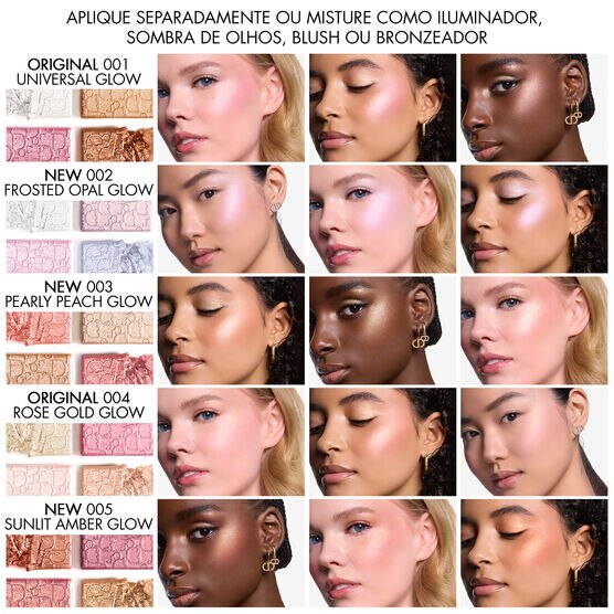 DIOR BACKSTAGE GLOW MAXIMIZER PALETTE 001